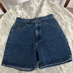 Vintage Lee denim high waisted shorts